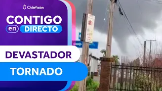 ELDERLY MAN IN SERIOUS CONDITION: This is how the destructive tornado tore through Ñuble - Contig...