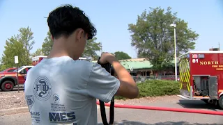Colorado teen getting noticed for taking photos of fire scenes