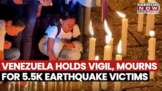 Venezuela Earthquake Aftermath: Nation Holds Vigils For 7.5 Magnitude Quake Victims | WATCH