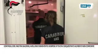 NAS CONTROLLI DEL NAS TRA SALERNO, AVELLINO E BENEVENTO