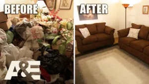 Hoarders: Heartbroken Widow Faces Her Pain And Changes Her Life | A&E