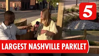 Nashville Opens Largest Parklet on Jefferson Street for PARK(ing) Day 2026