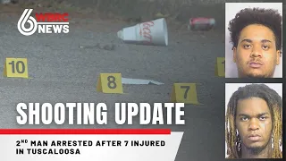 2nd man arrested in shooting that injured 7 after block party in Tuscaloosa
