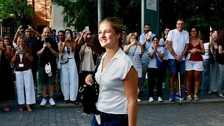Principessa Leonor, via agli studi: primo giorno all'Università Carlos III di Madrid