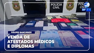 TÁ NO AR - Operação Chargeback apura fraudes bancárias e vendas de atestados médicos e diplomas