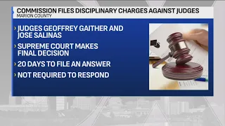 Misconduct charges filed against 2 Marion  County judges
