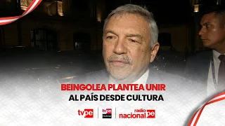Alberto Beingolea: "From the Ministry of Culture, we will seek to unite all Peruvians" after taki...