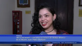 ANALUZ BLANCO PERFORMED AN ACOUSTIC CONCERT AT THE DUFFARD MUSEUM