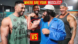 Muscle or Strength? Bodybuilder vs Cleaner Anatoly