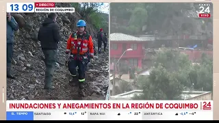 Norte Chico sigue bajo el agua: las secuelas del sistema frontal mantienen aisladas a comunidades