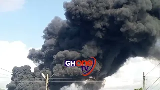 Fire At Accra's Industrial Area