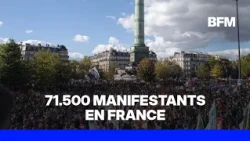 Colère lycéenne: 71.500 manifestants en France aujourd'hui, selon le ministère de l'Intérieur