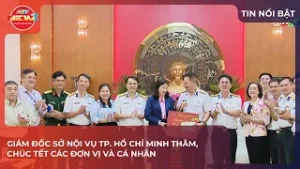 GIÁM ĐỐC SỞ NỘI VỤ TP. HỒ CHÍ MINH THĂM, CHÚC TẾT CÁC ĐƠN VỊ VÀ CÁ NHÂN