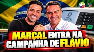 Flávio Bolsonaro announces Pablo Marçal joining his campaign team
