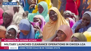 Gov. Zulum Visits Victims Taking Refuge In Pulka