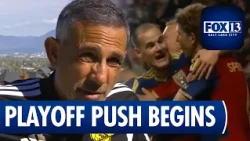Real Salt Lake aims for playoffs with 4 games remaining
