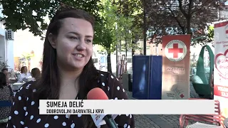 CRVENI KRIŽ GRADA TUZLA ORGANIZOVAO AKCIJU DOBROVOLJNOG DARIVANJA KRVI