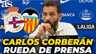 CARLOS CORBERÁN, FULL PRESS CONFERENCE after DEPORTIVO 3-1 VALENCIA | LALIGA