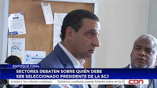 Sectors debate who should be selected as president of the SCJ