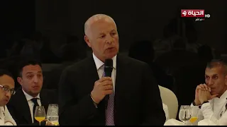 كلمة الرئيس السيسي خلال استقبال لاعبي المنتخب الوطني لكرة القدم والجهازين الفني والإداري بالعلمين