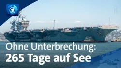 Nach zahlreichen Problemen an Bord: US-Flugzeugträger läuft in Hafen ein