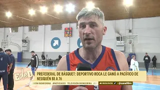 Pre-Federal Basketball: Deportivo Roca beats Pacifico de Neuquen
