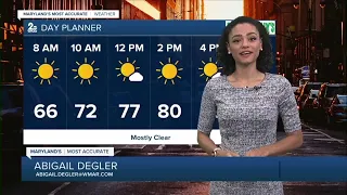 Maryland's Most Accurate Forecast: Our nice stretch of weather continues