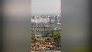 Rënia e gjigantit industrial, shemben me shpërthim të kontrolluar kullat e Ish-Kombinatit