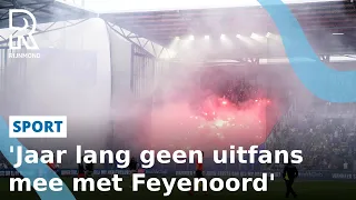 Feyenoord-fans met vuurwerk bij Cambuur: hoe kon dit? | FC Rijnmond