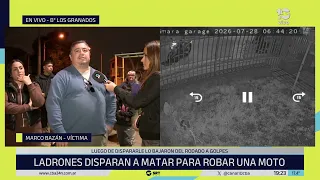 Insecurity in Córdoba: They shot to kill to steal his motorcycle