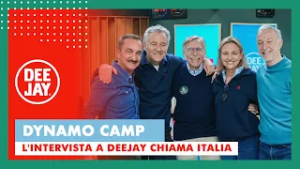 Serena Porcari e Momcilo Jankovic a Deejay Chiama Italia per Dynamo Camp