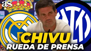 CHIVU full press conference today ahead of REAL MADRID vs. INTER