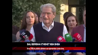 SALI BERISHA KTHEHET NGA SHBA