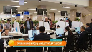 Zaminlik hansı hüquqi məsuliyyətlər yaradır?