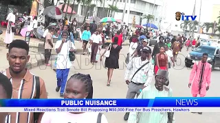 Mixed Reactions Trail Senate Bill Proposing ₦50,000 Fine For Bus Preachers, Hawkers