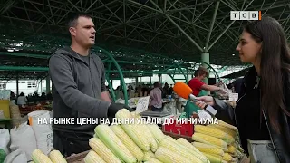 Melon prices hit a record low at the market