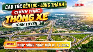 Ben Luc - Long Thanh Expressway officially opens to traffic | New Day Rhythm 10/01/2026