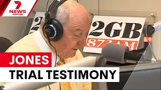 Alan Jones trial hears tearful testimony from complainant | 7NEWS