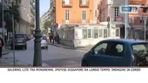 SRV SALERNO, LITE TRA MINORENNI