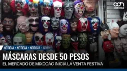 Mixcoac Market kicks off sales of costumes and decorations for Day of the Dead and Halloween