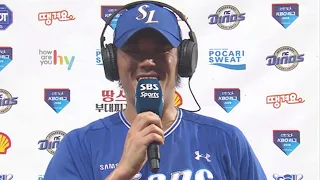 'Bouncing Back from a Slump to 20 SV' Kim Jae-yoon, on Being Asked "Is This Your Prime?.." | Inte...