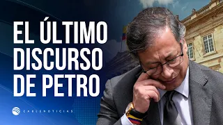 Petro Bids Farewell to Congress with Election Criticism and Government Recap