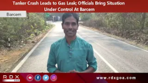 Tanker Crash Leads to Gas Leak; Officials Bring Situation Under Control At Barcem.