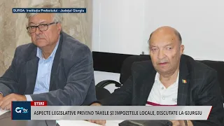 LEGISLATIVE ASPECTS CONCERNING LOCAL TAXES AND TAXES, DISCUSSED IN GIURGIU