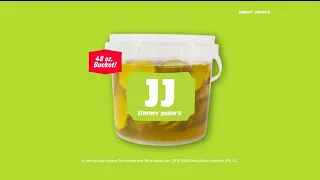 Jimmy John's now selling famous pickles in bucket