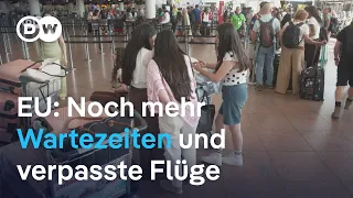 Flughäfen überfordert mit neuem EU-Ein-und-Ausreisesystem
