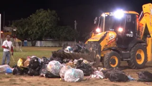 Генеральная уборка: Быстрая уборка после карнавала оставила столицу и окрестные районы в безупреч...