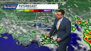 Tracking storms and dangerous heat in Louisiana