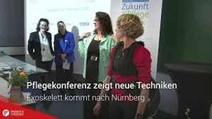 Pflegekonferenz zeigt neue Techniken: Exoskelett kommt nach Nürnberg