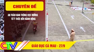 CA MAU EDUCATION 09/27/2026 | SCHOOL TRAFFIC SAFETY - FROM AWARENESS TO ACTION